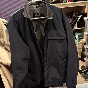 Eddie Bauer Men's Dark Blue Windbreaker